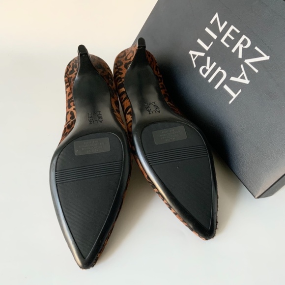 Naturalizer Beverly Leopard Cheetah Pump Heel Shoe - Picture 10 of 11